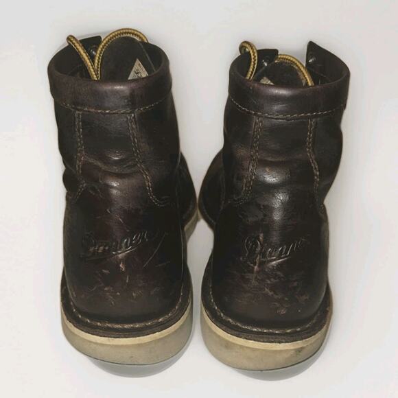 Danner Authentic Boots Men’s 6” Bull Run Round Toe Brown Cristy US 13D - *READ* main image 8